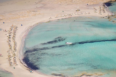 Chania Luxury Jeep Safaris: Balos Beach. A Lagoon For Bliss.3-seats Jeep/SUV