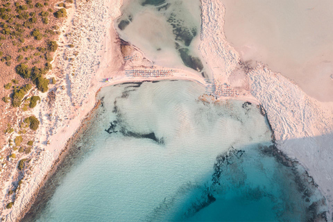 Chania Luxury Jeep Safaris: Balos Beach. A Lagoon For Bliss.3-seats Jeep/SUV