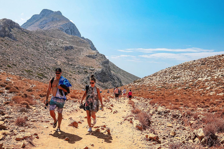 Chania Luxury Jeep Safaris: Balos Beach. A Lagoon For Bliss.3-seats Jeep/SUV