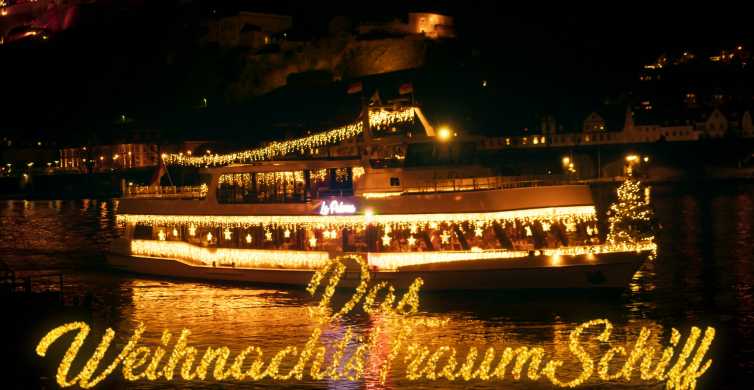 Koblenz: Vianočná plavba loďou so vareným vínom