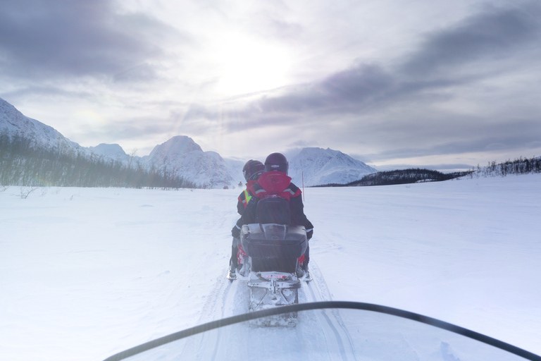 From Tromso: Eco Luxury Snowmobile Adventure to Lyngen Alps