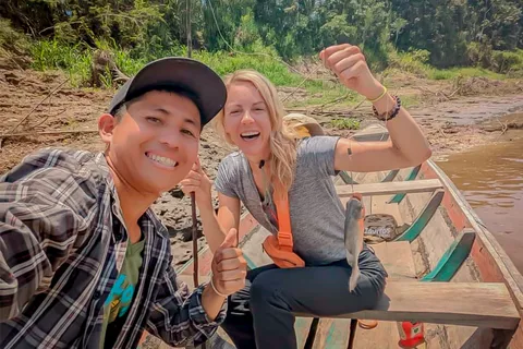 Tour di pesca ai piranha a Iquitos - Cattura i predatori dell'Amazzonia!