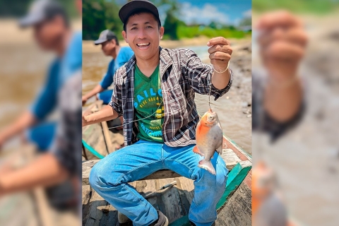 Iquitos: Privater Piranha-Angelausflug auf dem Itaya-Fluss