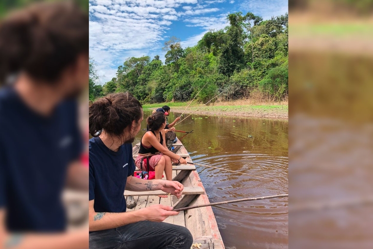 Iquitos: Excursión privada de pesca de pirañas en el río Itaya