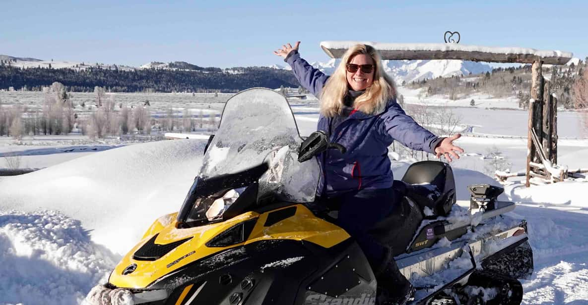 snowmobile tours grand tetons