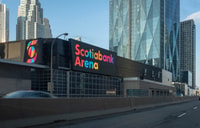 Toronto, Toronto Jeu des Maple Leafs de la LNH à l'aréna Scotiabank - Hizvo