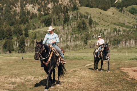 Jackson Hole: Bryan's begeleide schilderachtige paardrijtocht