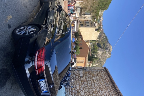 Desde Messina: viaje al Etna y Taormina con degustaciones