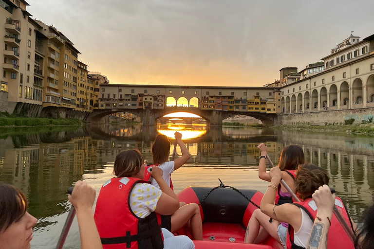 Florence: Pontevecchio-brug en City Sights Rafting Cruise