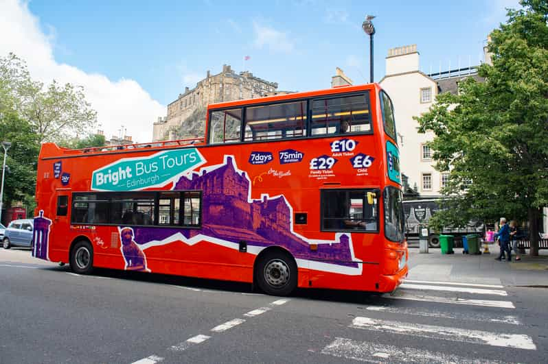 edinburgh bus tour britannia