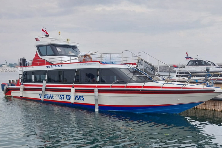 Bali Sanur: Ferry exprés de ida a/desde Nusa PenidaSanur a Nusa Penida Ticket de entrada para todos los pasaportes