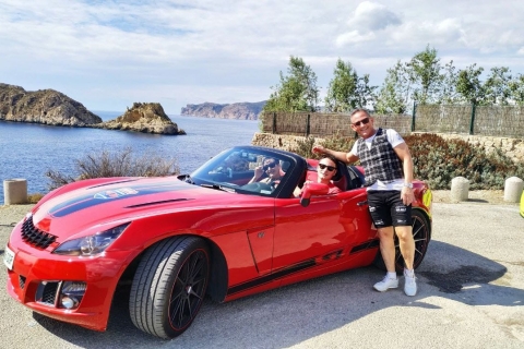 Santa Ponsa: Wycieczka samochodem sportowym Cabrio z przewodnikiem