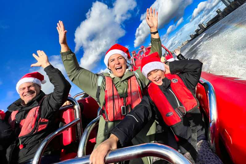 London: Christmas Speed Boat Tour of the River Thames