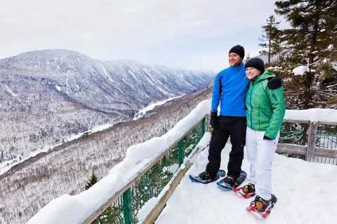 Jacques-Cartier: National Park Entry Ticket & Snowshoeing