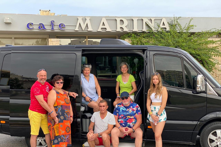 Privat förare &amp; Chauffeur Service på Kreta från ChaniaPremium Minivan 6 säten