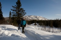 Parc national des Monts-Valin, billet de location et d'entrée en raquettes - Hizvo