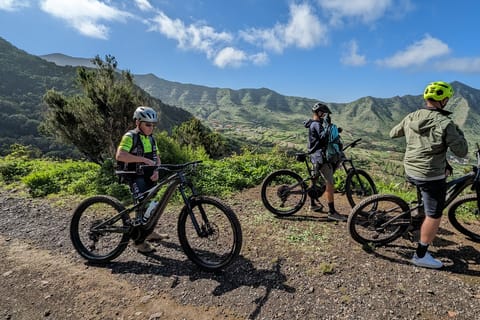 E-MTB tour of Masca Valley and lush laurisilva forest