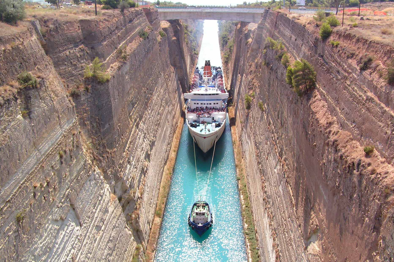 Athene en Korinthe dagtour vanuit AtheneAthene en Korinthe: dagelijkse excursie aan wal