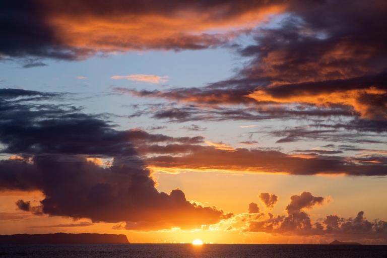 Kauai: Napali Coast Sunset Sail met diner