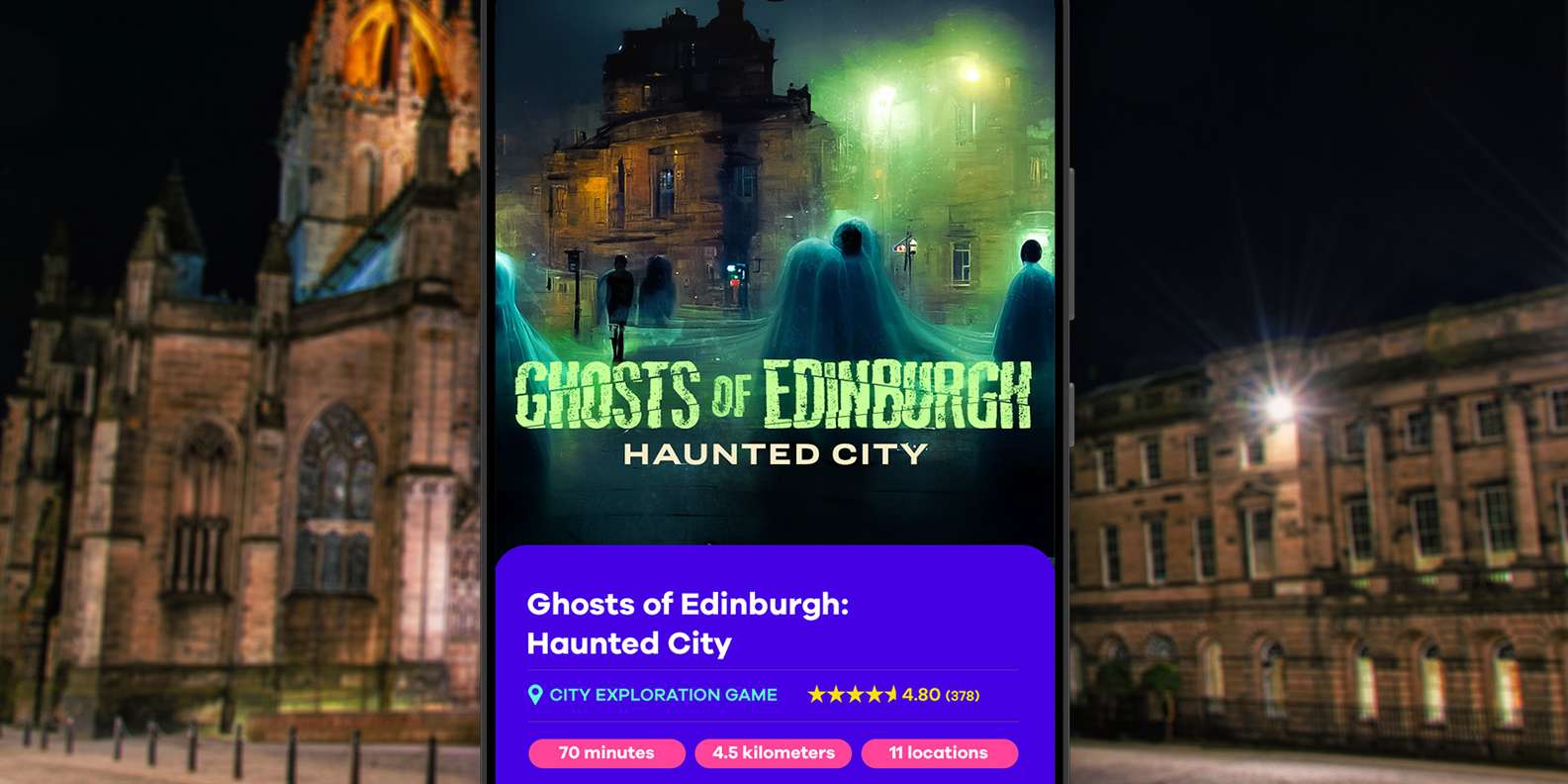Edinburgh: Ghost Hunt City Exploration Game | GetYourGuide
