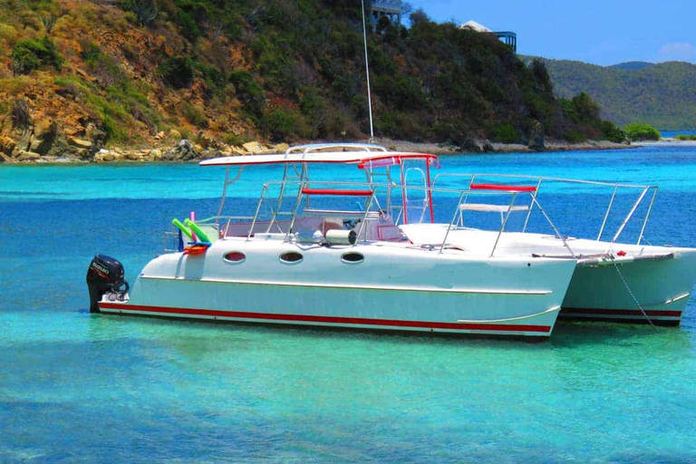 St. Thomas: Island Flyer Private Catamaran Beach & Snorkel