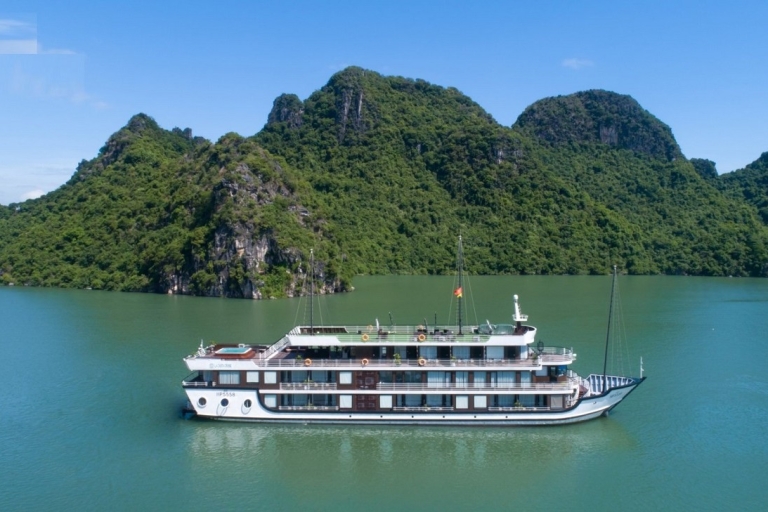 Ha Long: Lan Ha Bay 4-Day 3-Night 5 Star Cruise Halong Bay Luxury 3 Nights Cruise Hotel Pickup At Hotel