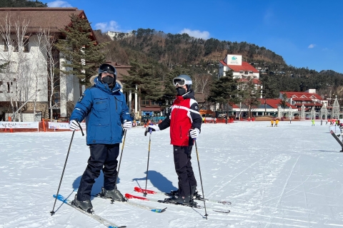 Séoul: visite de la station de ski de Yongpyong avec forfait ski en optionTransferts avec forfait ski complet
