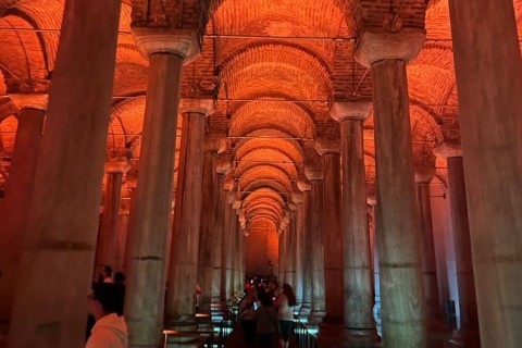 Istanbul : Visite combinée de la citerne de la basilique et du palais de Dolmabahçe