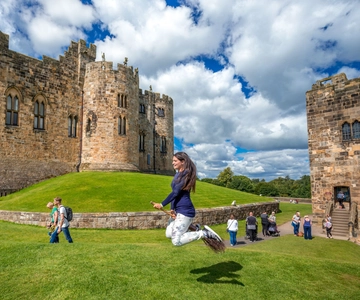 Z Edynburga: 1-dniowa wycieczka do Bamburgh i zamku Alnwick