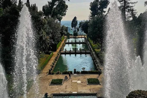De Civitavecchia : Excursion privée à terre de Rome à Tivoli