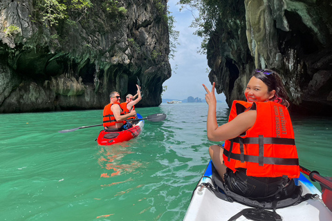 Krabi: tour en barco por las islas Hong, kayak y miradorPunto de encuentro en el Hotel Phra Nang Inn de Ao Nang