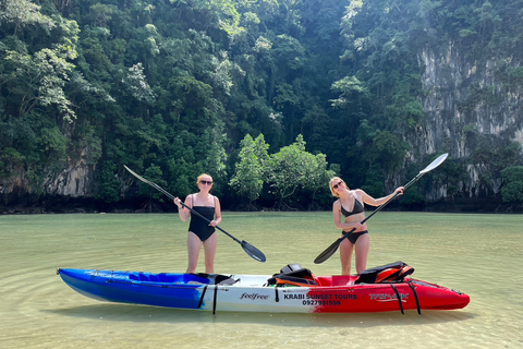 Krabi: tour en barco por las islas Hong, kayak y miradorPunto de encuentro en el Hotel Phra Nang Inn de Ao Nang