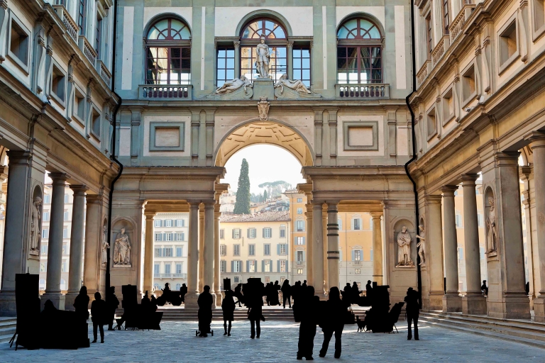Uffizi Gallery Guided Tour & Hop-on Hop-off Bus Tour Ticket Uffizi Gallery Ticket Entrance & 48 hour Hop-on Hop-off Bus