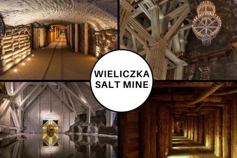 De Cracovie: visite de la mine de sel de WieliczkaVisite italienne partagée avec prise en charge à l'hôtel