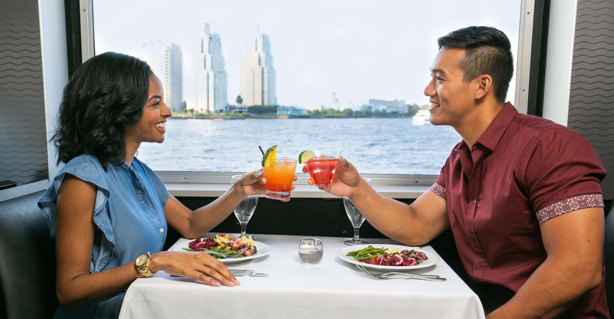 Philadelphia, Buffet Brunch, Mittagessen oder Dinner Cruise - Hizvo