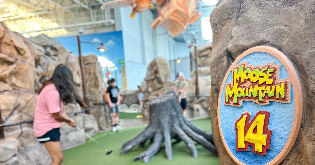 Mall of America Moose Mountain Adventure Golf Ticket GetYourGuide