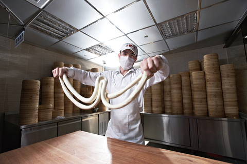 Taipéi: vale para el restaurante Din Tai FungTaipéi: Restaurante Din Tai Fung - Tienda Xinyi