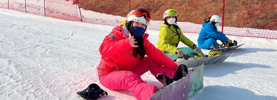 Station forestière de Jisan : Visite d'une jounée à ski ou navette depuis Séoul