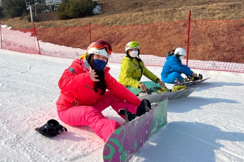Seoul: Jisan Resort Ski, Schlitten und Schnee TagJisan Resort Nur den Schnee genießen