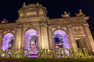 Madrid: Weihnachtsbeleuchtungstour mit dem Elektro-Tuk-Tuk