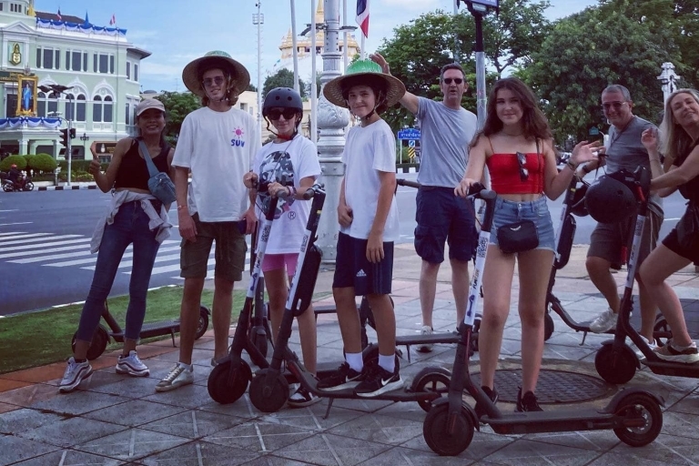 Bangkok: begeleide e-scootertour door de oude stad
