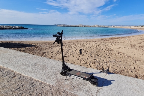 Marsylia: Self-Guided Smartphone Tour przez e-skuter