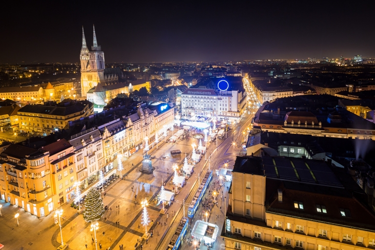 Zagreb: Visite privée de Noël magique