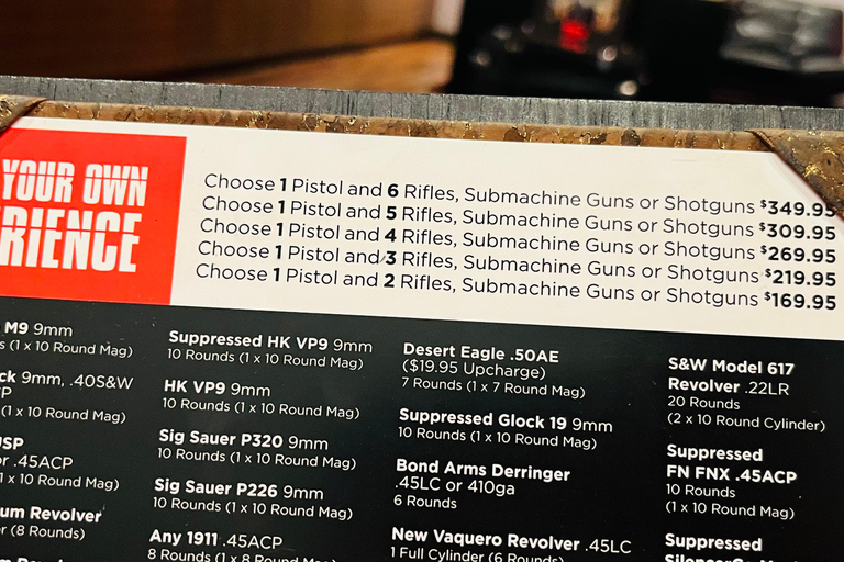 Machine Gun Shooting!