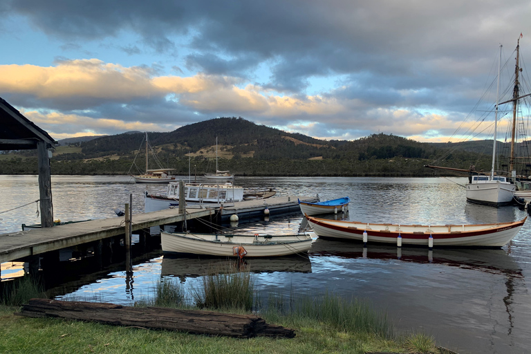 Hobart : Grottes de Hastings, promenade aérienne de Tahune et visite de la vallée de Huon