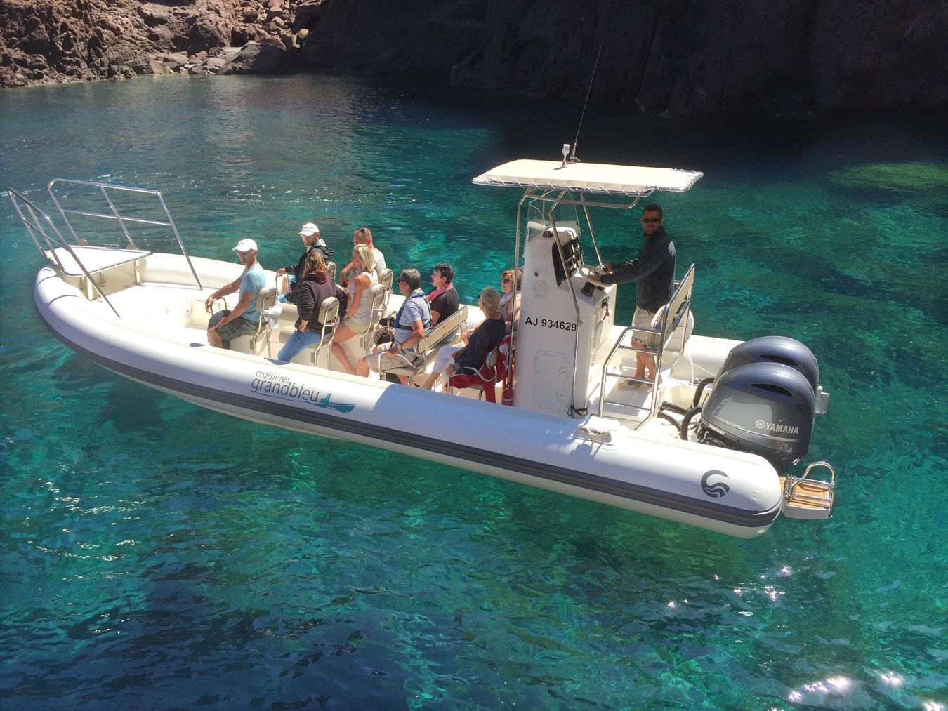 Von Cargèse aus: Scandola Tagestour & Girolata Mittagsstopp