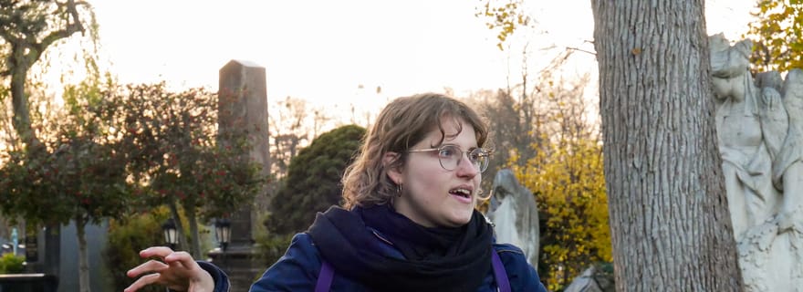 Vienne : Visite guidée à pied du cimetière central