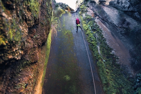 Tenerife: excursion de canyoning à Los Arcos avec guide de canyoning