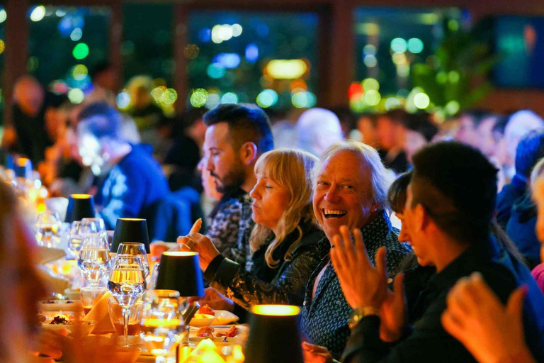 Istanbul:New Year's Eve Bosphorus Cruise with Dinner & Shows Window-Side Private Table For 2 w/hotel pickup and drop off