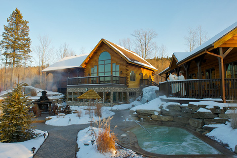 Depuis Montréal : Excursion d&#039;une journée au spa Natur&#039;Eau avec billet d&#039;entrée